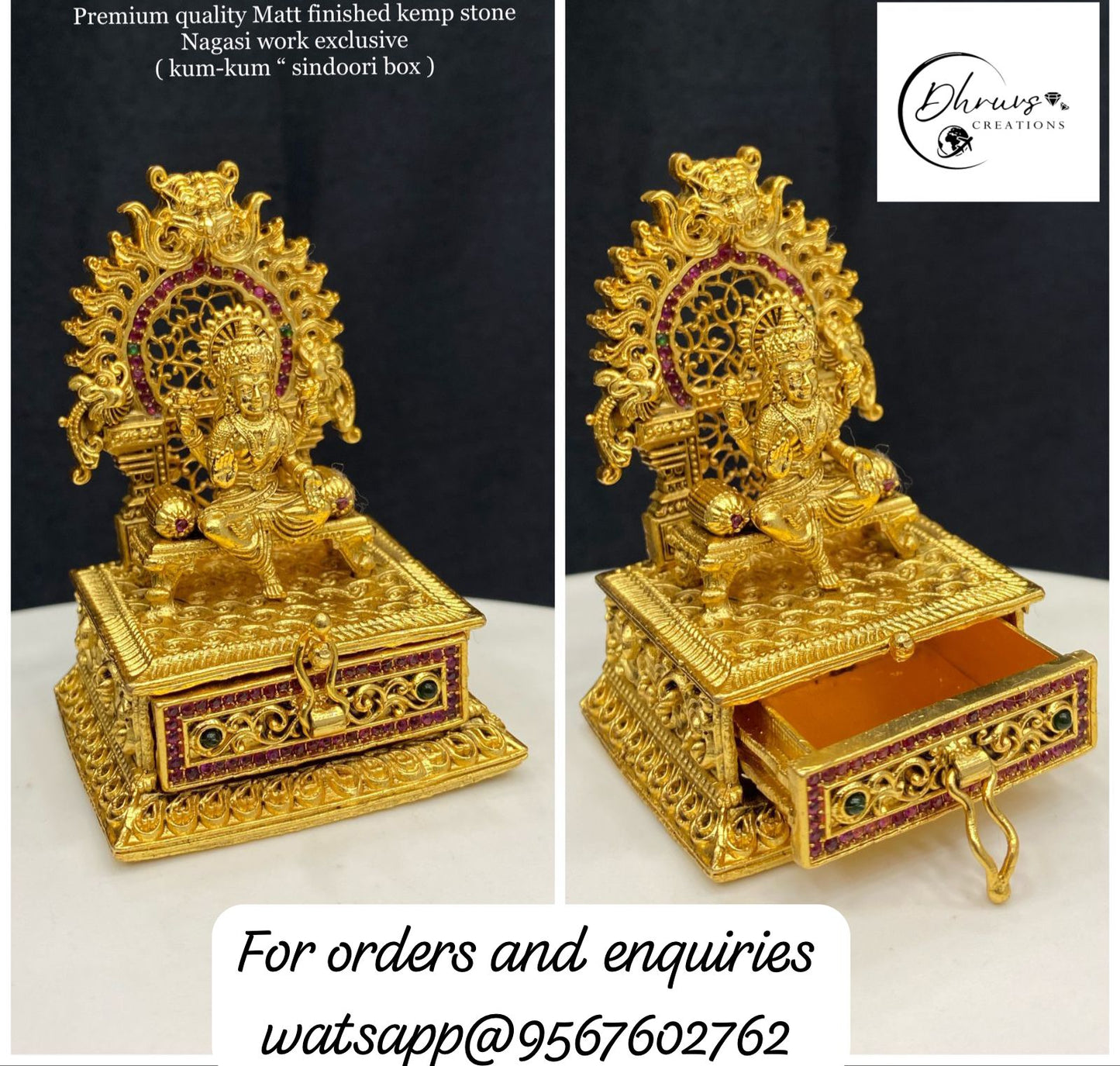 Devi Kumkum Box DC-0013